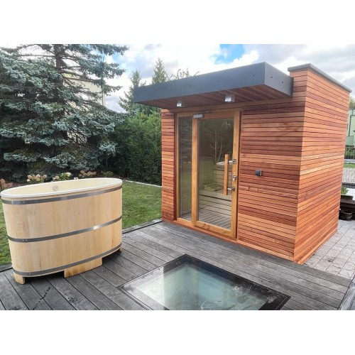 Sauna ogrodowa pod wymiar na zamówienie